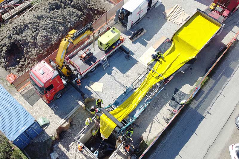 洛龙管道紫外光固化修复的步骤是怎样的？